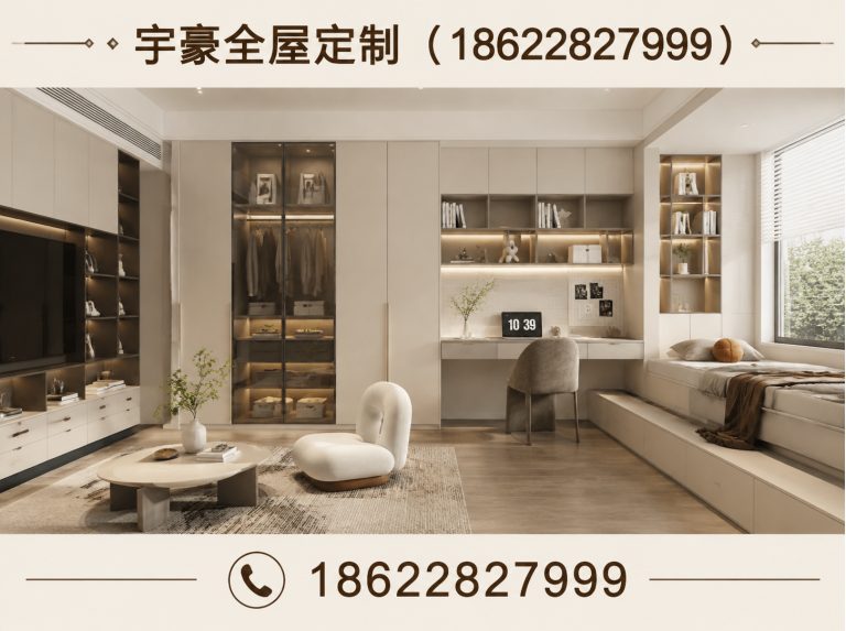 南开区全屋定制家具展示图